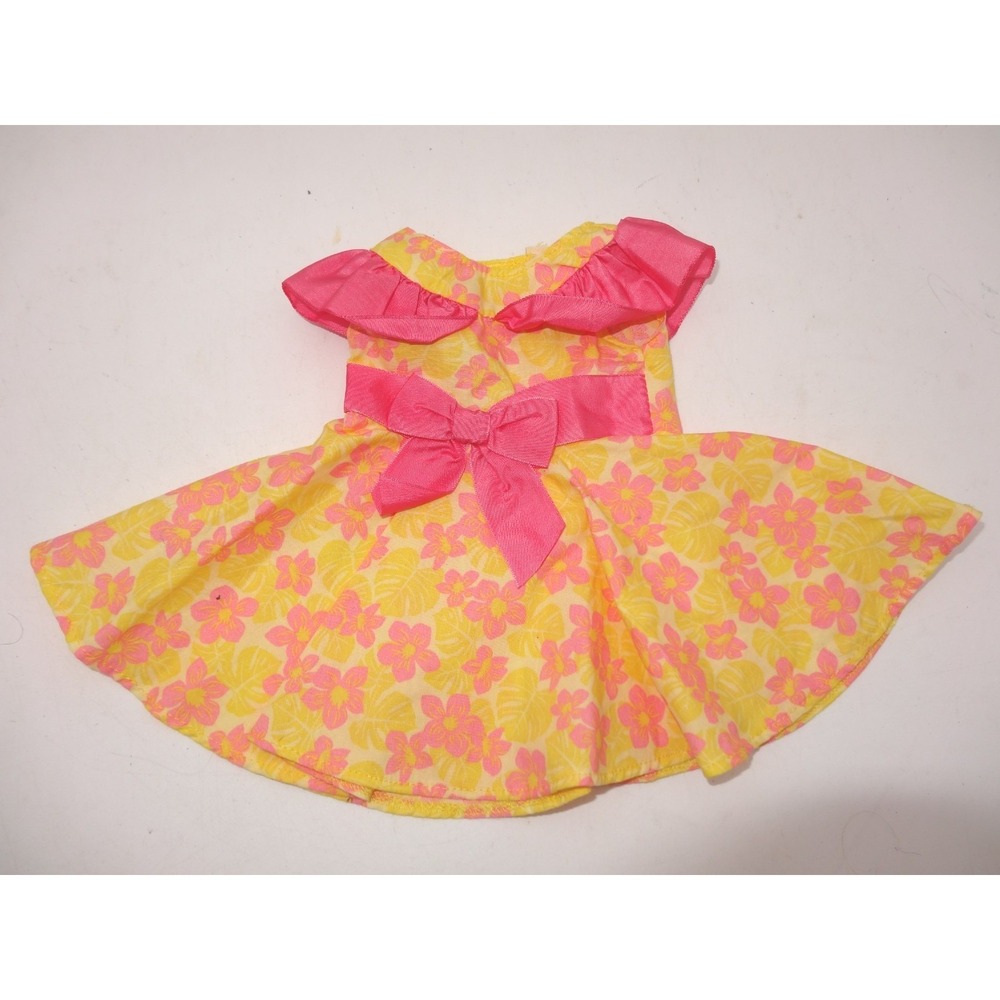 American Girl Doll Nanea Hawaiian Luau Yellow and Pink Dress ONLY